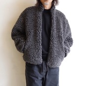 LOEFF  Boa Zip Blouson DK.Gray