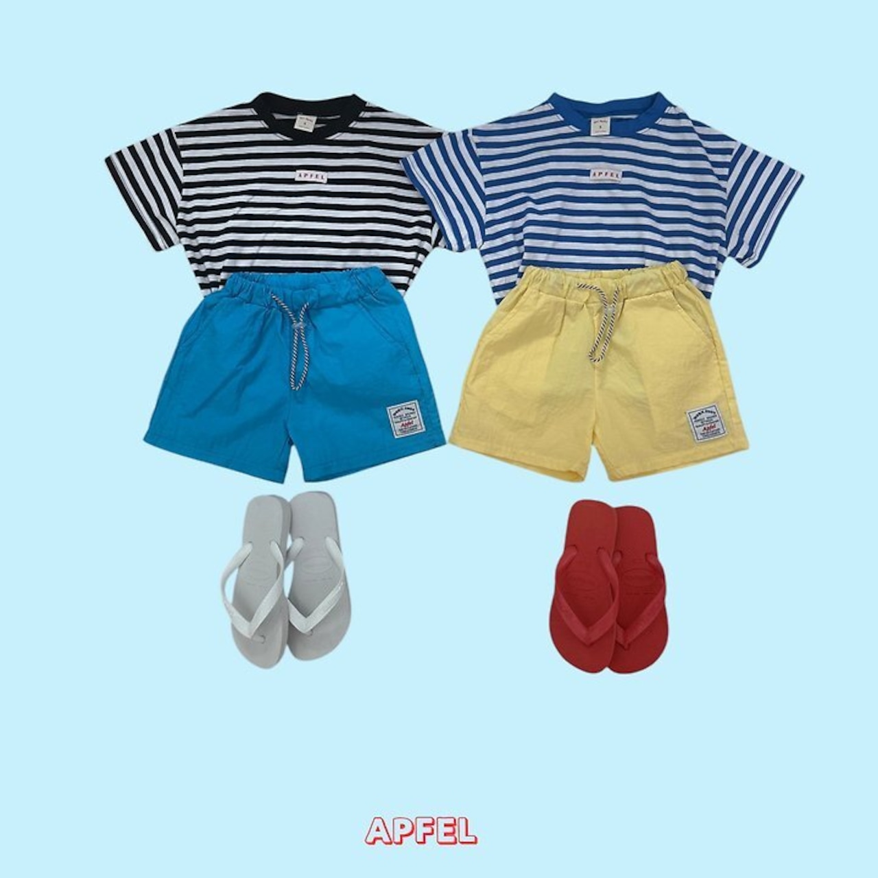 【取寄/韓国直送】APFEL 26/SM マリンTシャツ|夏服|韓国子供服