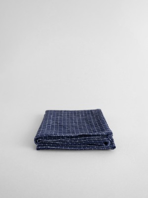 Multi cloth -Indigo Check-