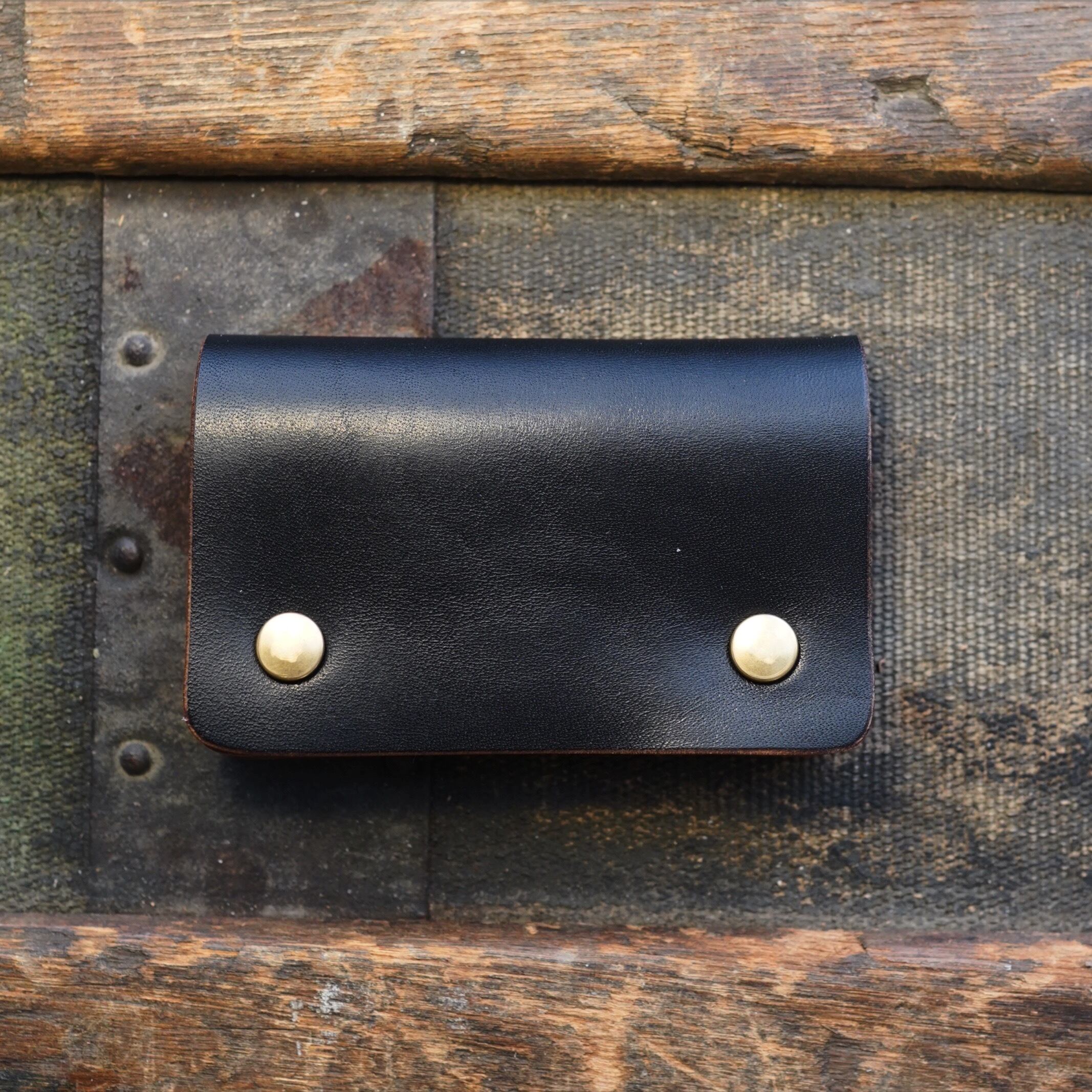 Black out】Mini line wallet | Additive and Line