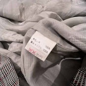Leilian レリアン チェック柄 半袖 ワンピース サイズ 13+ (XL~位) /レディース/日本製