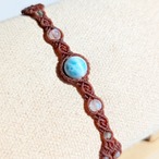 Bracelet / Larimar・Moonstone