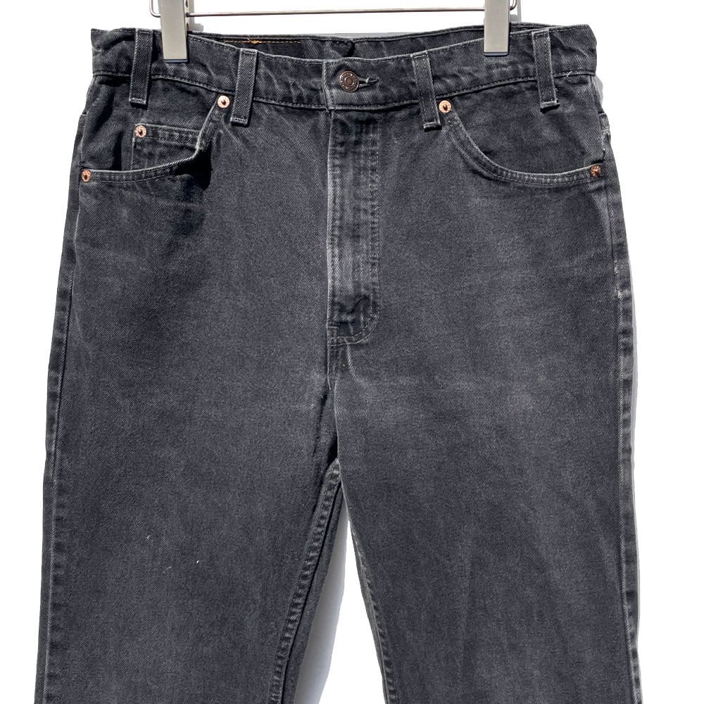 Levis 517 Black [Levis 517-4159 Made in USA] Bootcut Black Denim