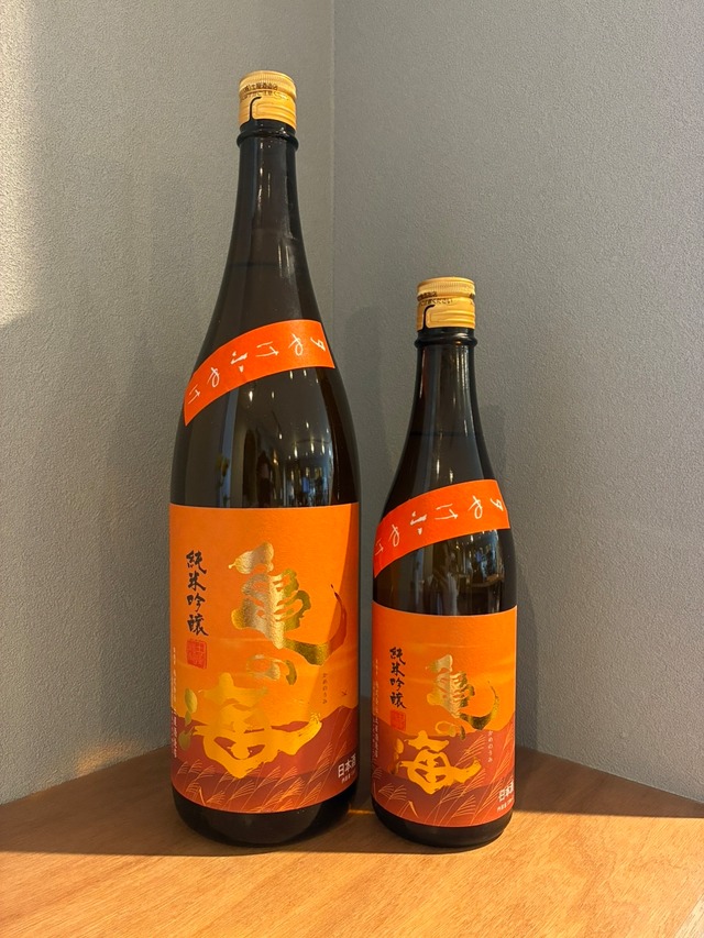 亀の海　夕焼け小焼け　純米吟醸　720ml