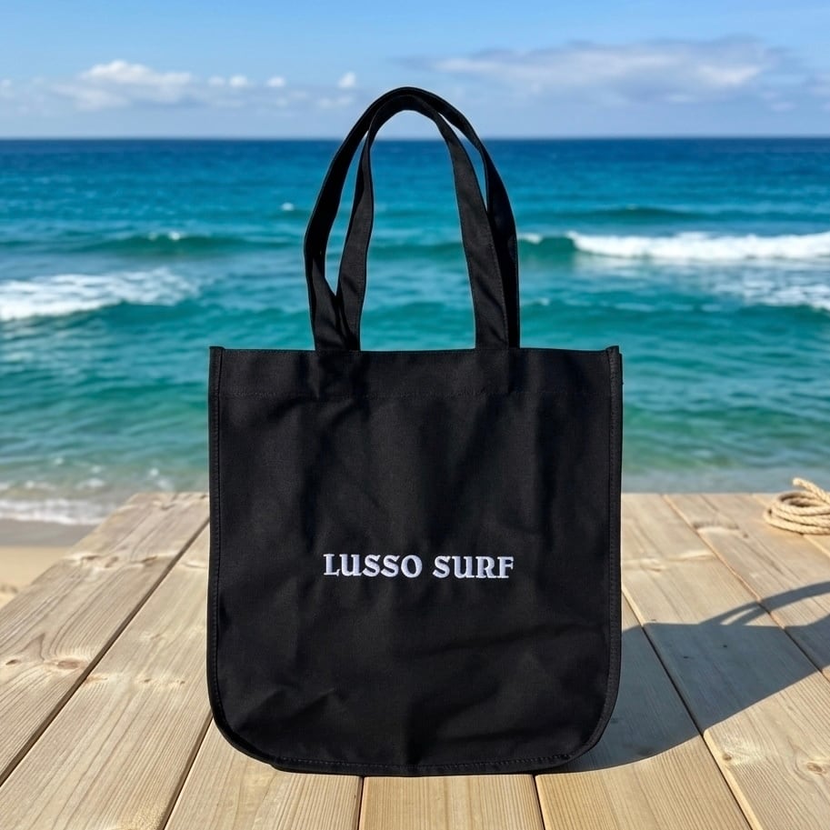 Surf Bus Big Tote Bag 【Black】 | LUSSO SURF