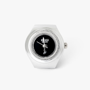 HIDAKA 26AW GHOST RING WATCH (SILVER/BLACK)