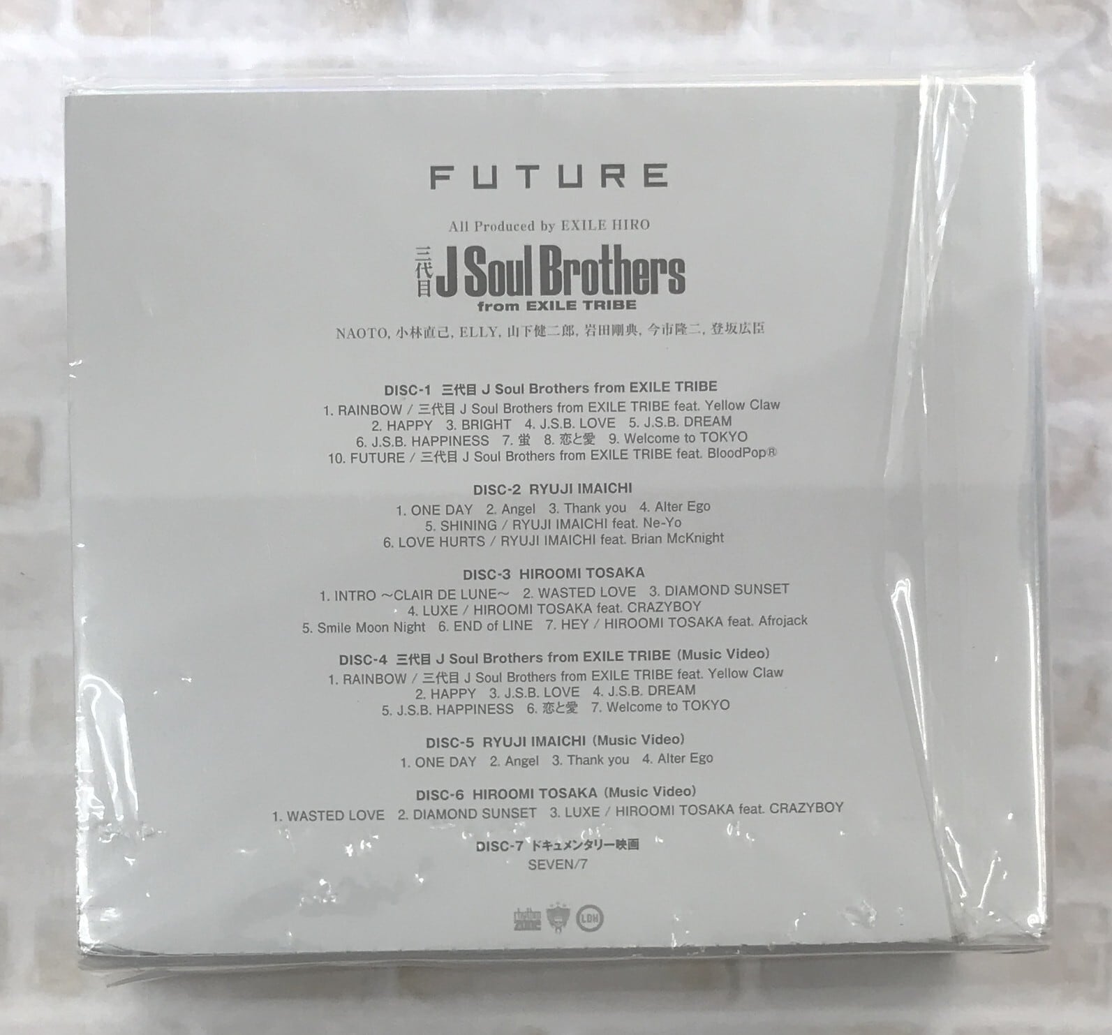 三代目 J Soul Brothers from EXILE TRIBE / FUTURE (3CD+4DVD) | 最北