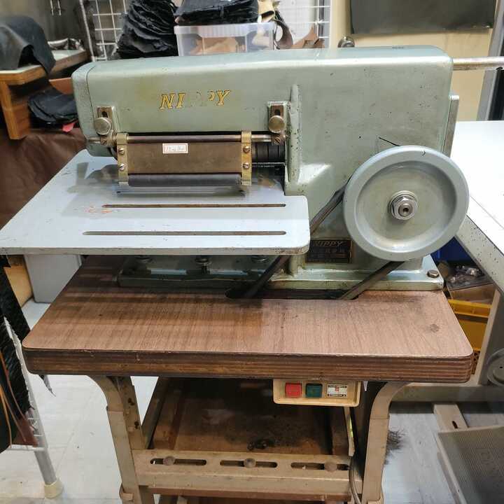 中古】NIPPY細革裁断機（スリッター）※全国配送対応可能 | and leather