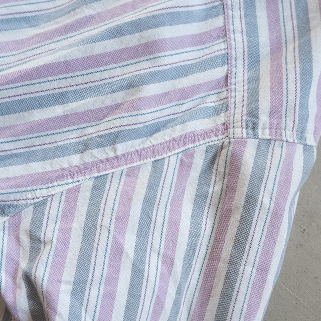 "Dockers" used Oxford stripe s/s shirt