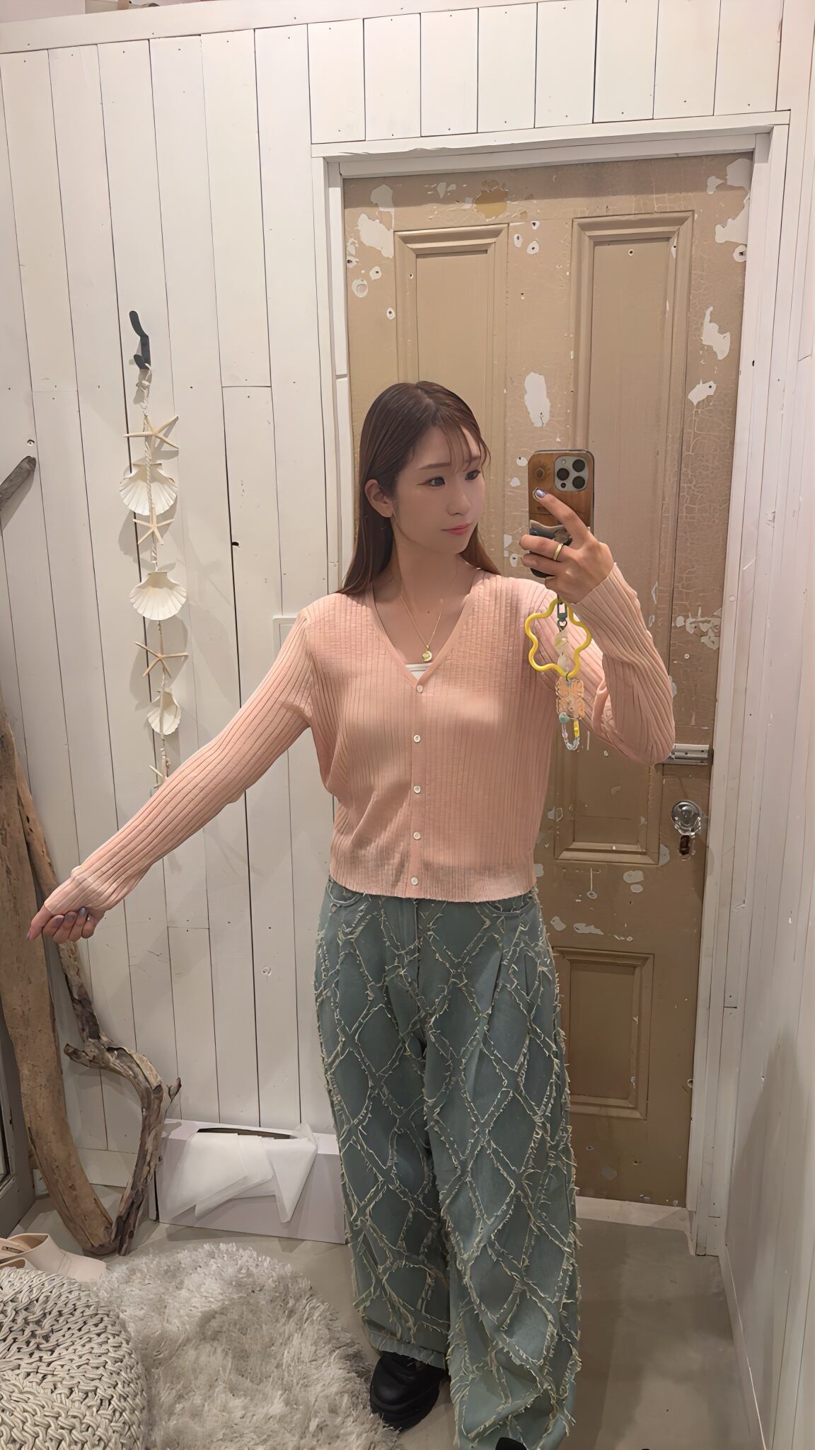 【Ladies】薄手カーディガン ¥4,500+tax