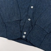 70s 80s USA製 IZOD LACOSTE アイゾッド ラコステ ニット カーディガン サイズ S /ネイビー系 ビンテージ アメリカ製