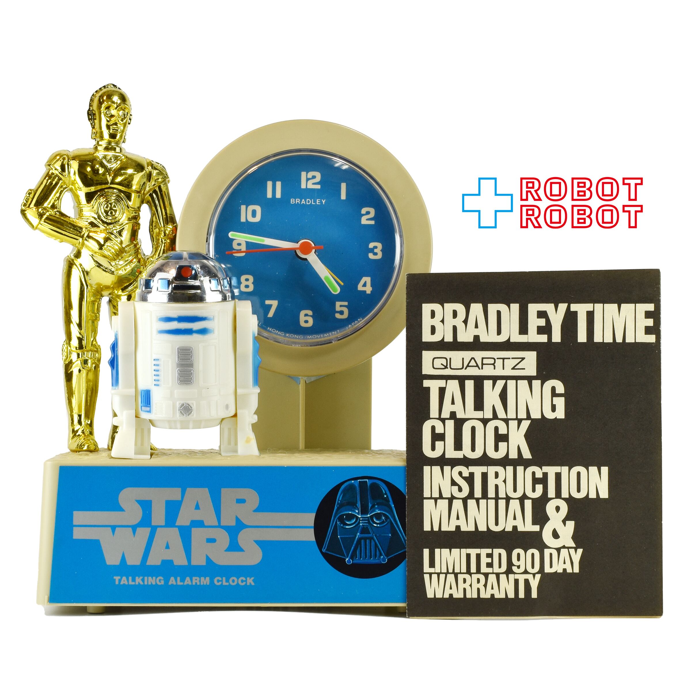スター・ウォーズ C-3PO & R2-D2 トーキング・アラーム・クロック 1980