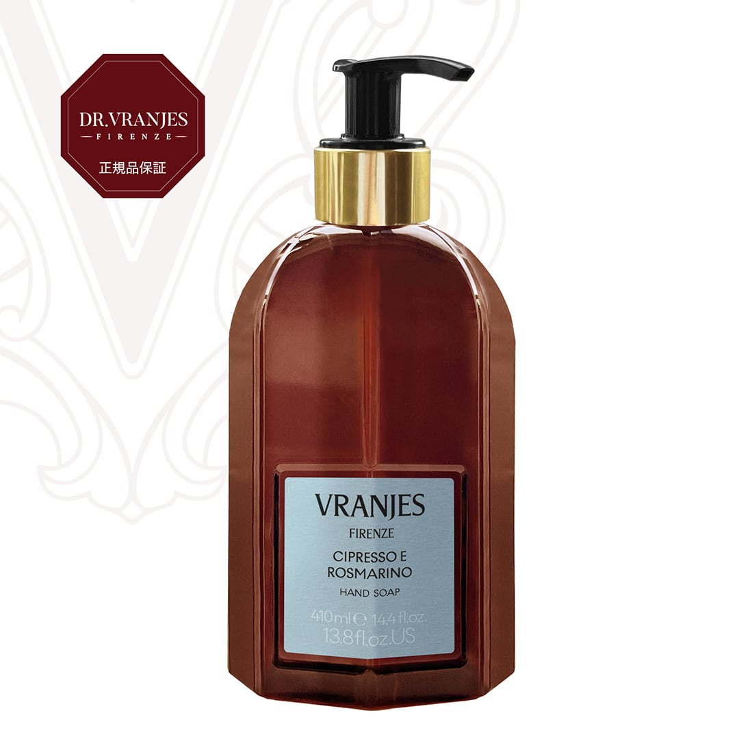 11月26日発売》ハンドソープ ディスペンサー 410ml ［ VRANJES FIRENZE