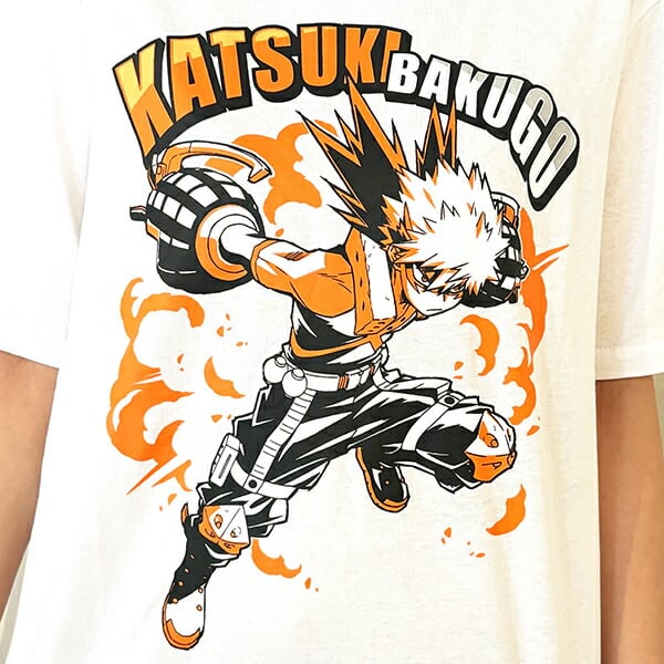 僕のヒーローアカデミア Tシャツ 1名様プレゼント 爆豪勝己カラー 僕のヒーローアカデミア 爆豪 Tシャツ(ブラック) Mサイズ アパレル