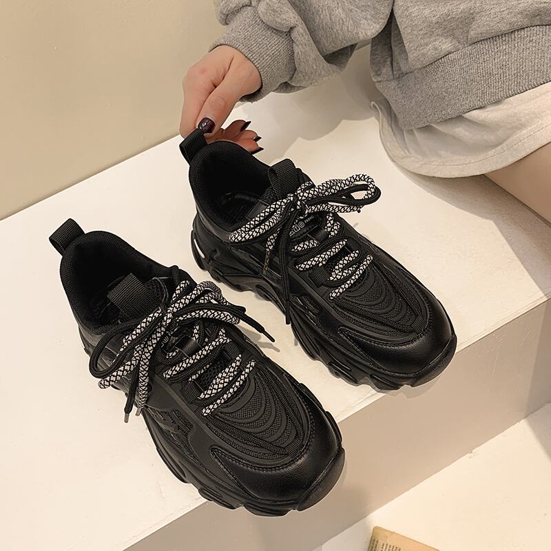 レッドカジュアルレースブラック 靴 シューズ ラウンドトー フェイクシューズ28869846155