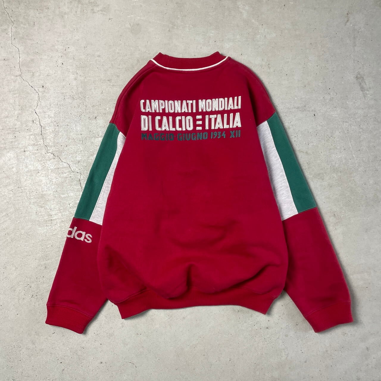 80年代 adidas アディダス スウェットシャツ イタリア ワールド 80年代 adidas アディダス スウェットシャツ イタリア ワールド