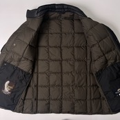 BRITISH KHAKI ブリティッシュカーキ ダウンジャケット M/ブラック