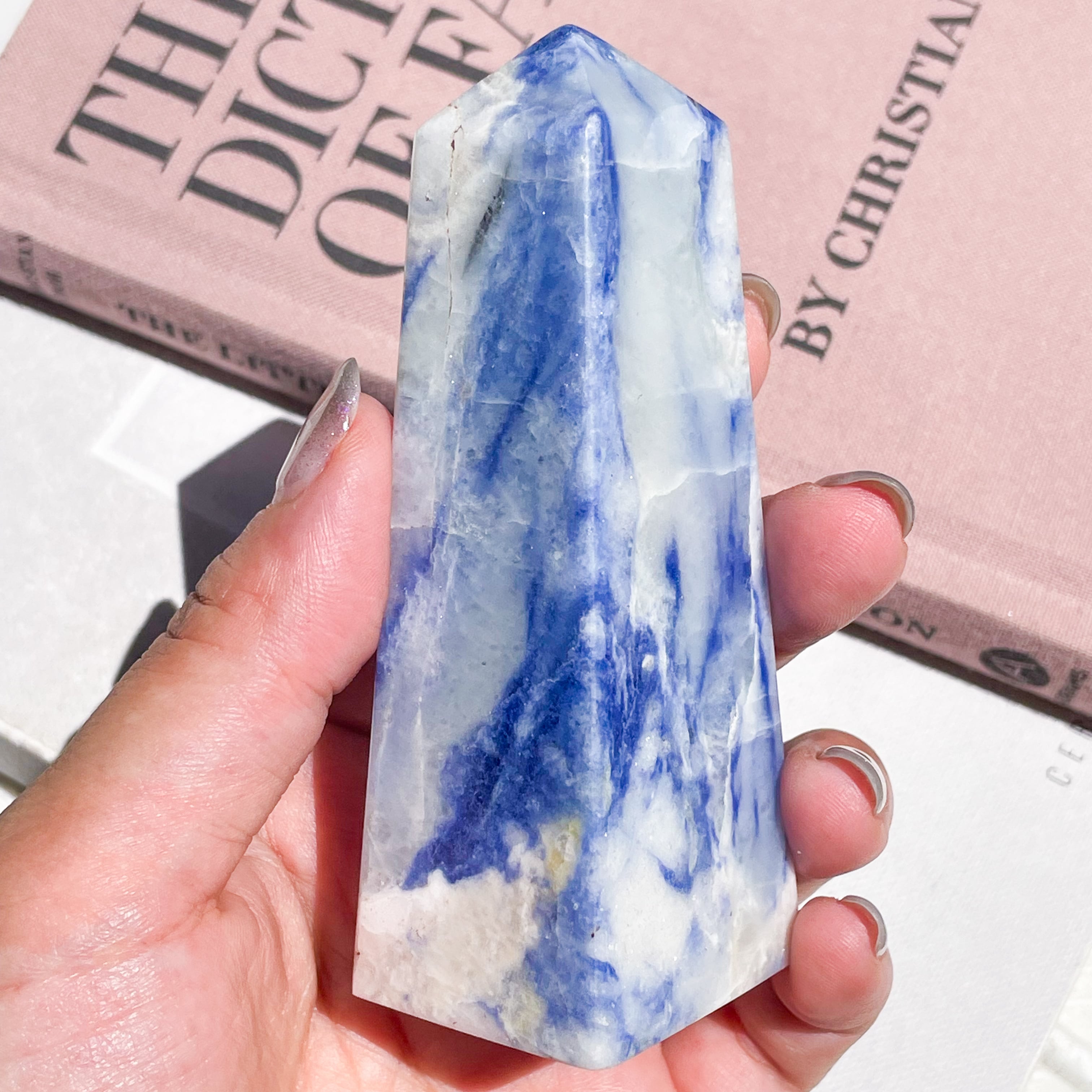 blue aragonite 天然石 タワー 【公式通販】