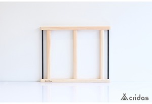 Cridas(クリダス) Wood Rack S アウトドア用 ウッドラックS TWR01S ヒノキ 国産木材 レッグ部分のみ