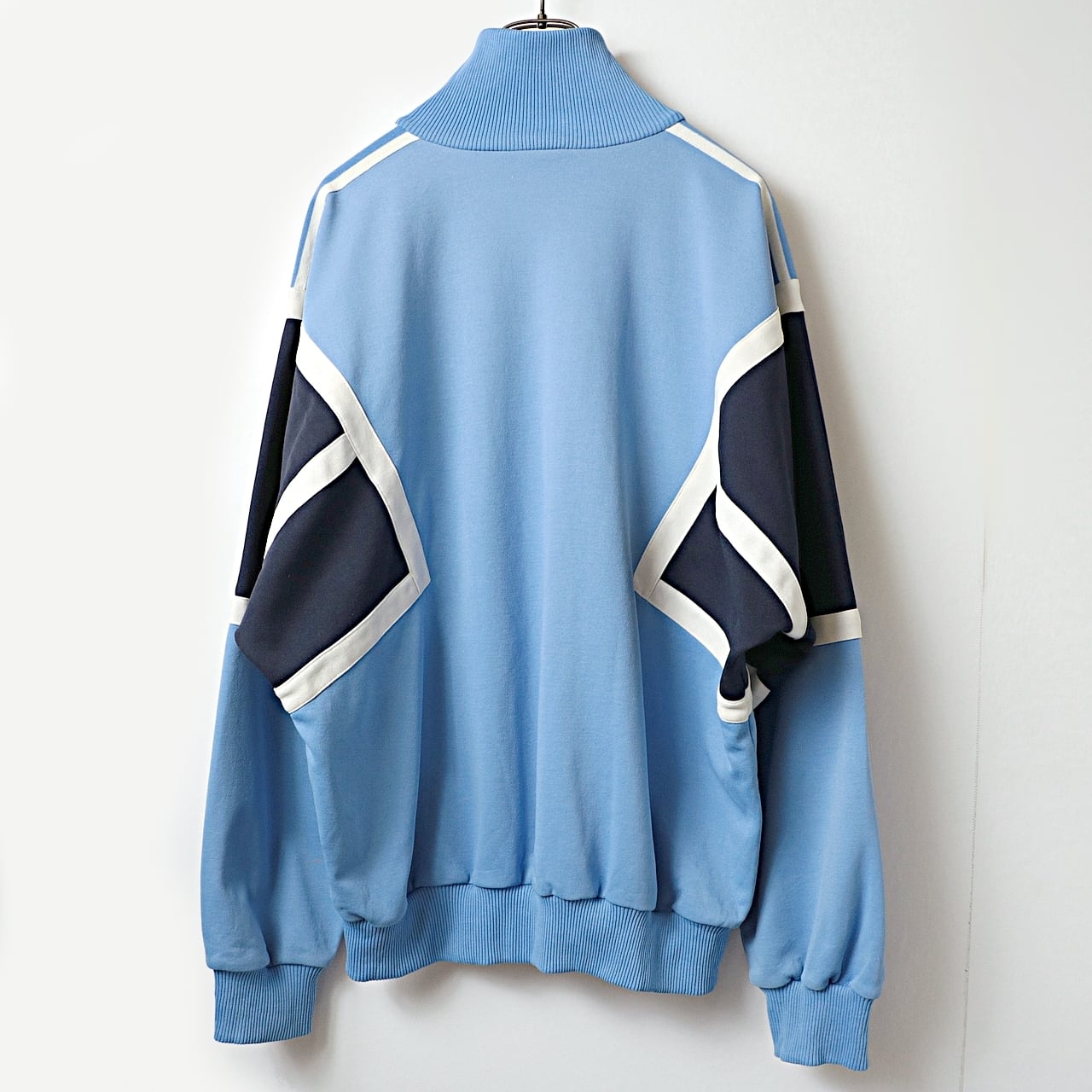 90s adidas アディダス ハイネック トラックジャケット ジャージ 古着