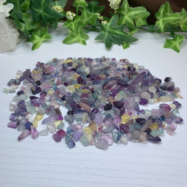 浄化、インテリア等に☆フローライトさざれ・100g