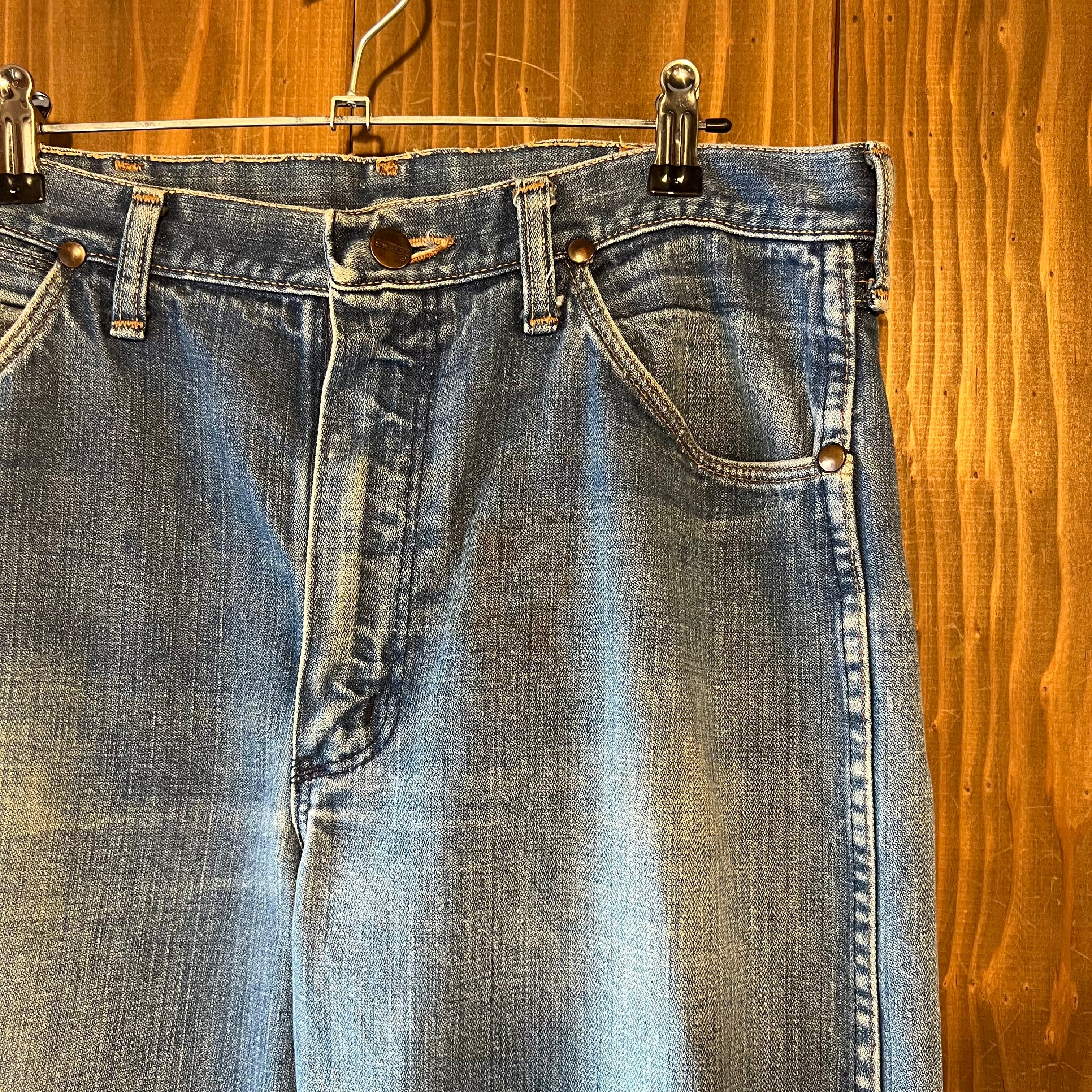 70s USA製 マーヴェリック WRANGLER Maverick デニムパンツ W34L32表記