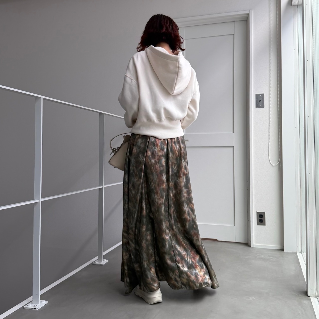 ミニzipショートPK/エクリュ