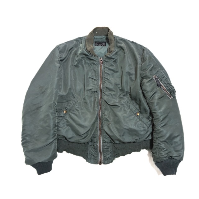 貴重 60s 黒タグ 米軍 MA-1 フライトジャケット M / 40s 50s n2b 