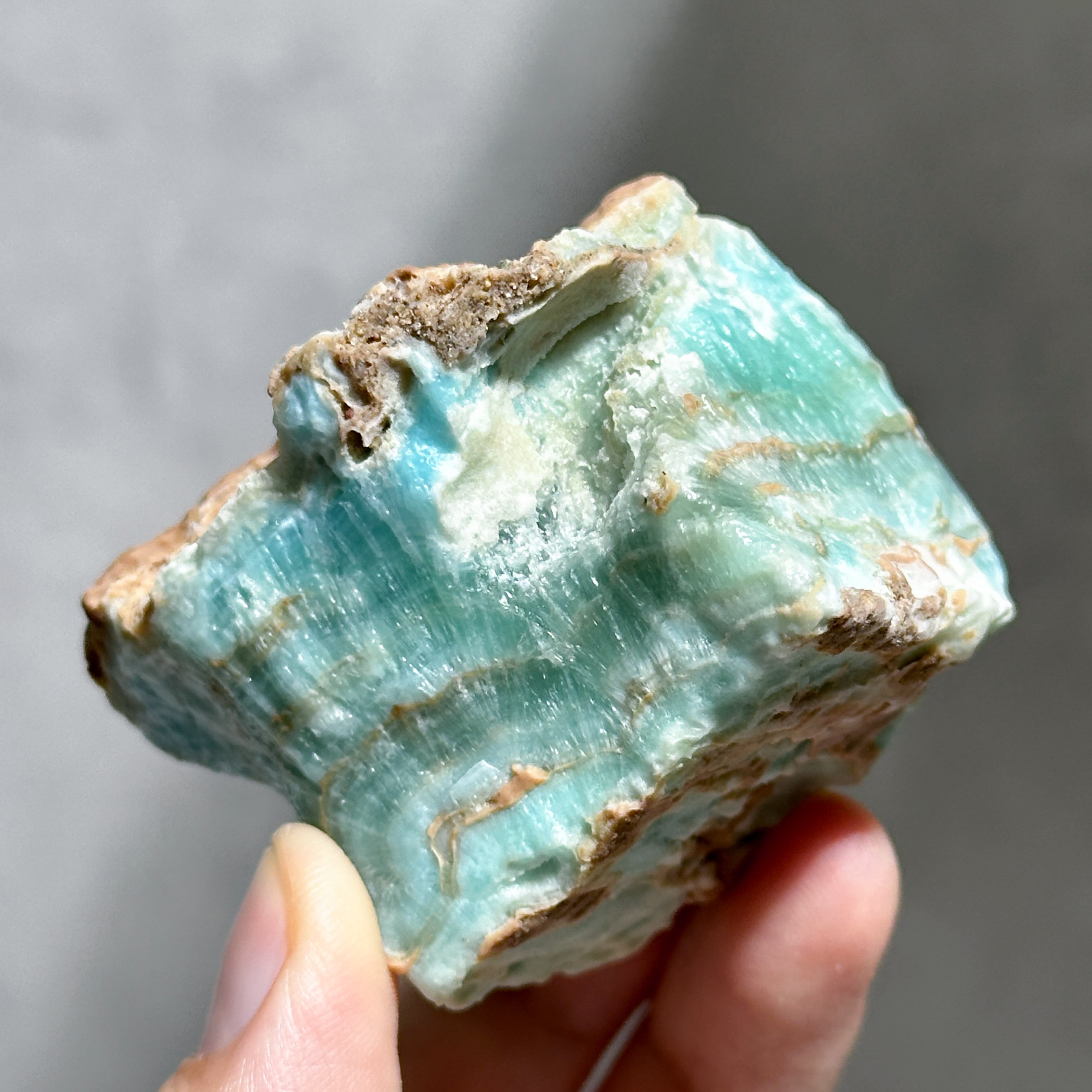ブルーアラゴナイト 原石83◇ Blue Aragonite ◇天然石・鉱物