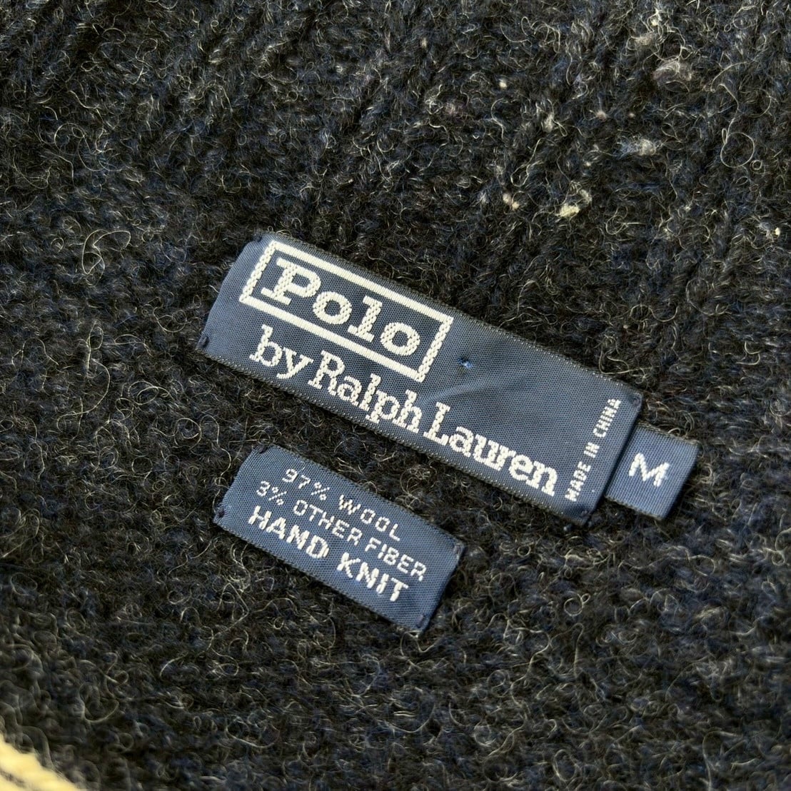 90s~00s 90年代~00年代 Polo by Ralph Lauren Wool Sweater 柄ニット