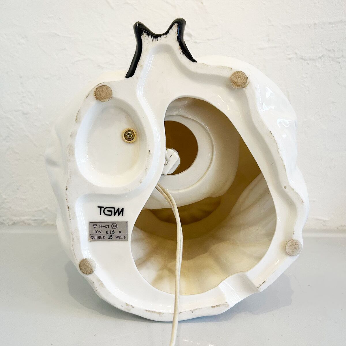 80s Vintage ceramics clown & constellation table lamp | PANIC ART