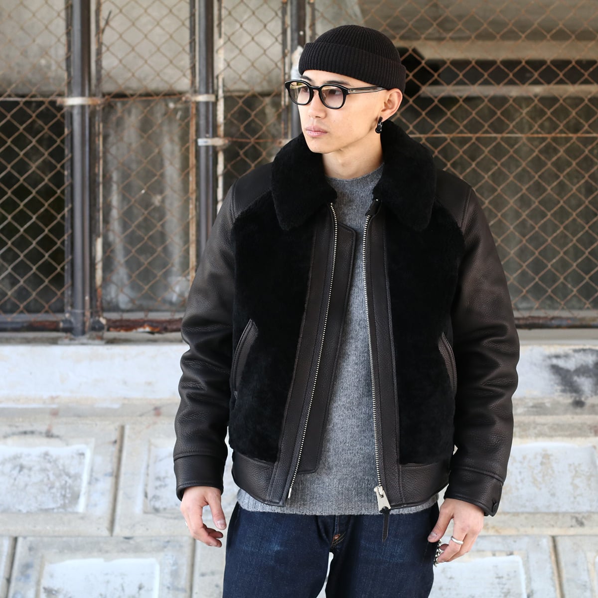 Y'2 LEATHER ワイツーレザー LIMITED GRIZZLY JACKET グリズリー