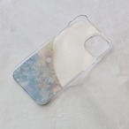 【iPhone15/OUTLET】泡沫 - 和風 iPhone クリアケース(ハード)