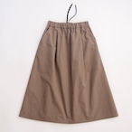 classic check tuck skirt