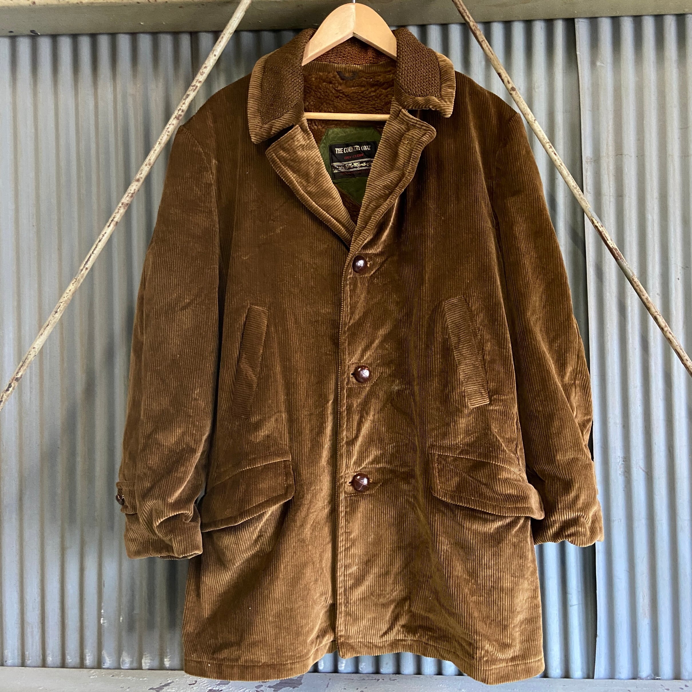 70年代 SEARS シアーズ THE COUNTRY COAT コーデュロイコート メンズM 