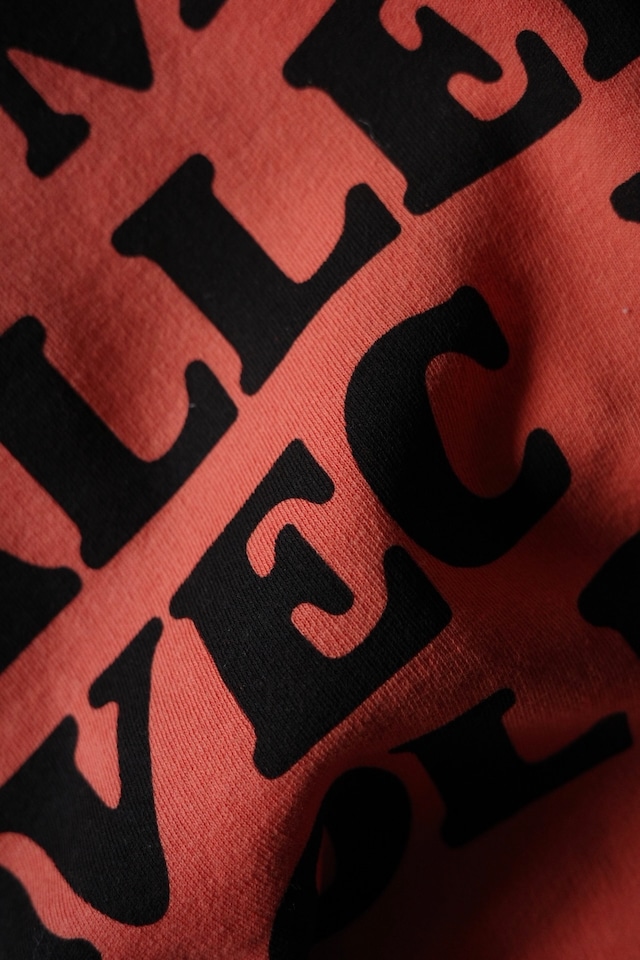 Godard / 1960s style print sweat (orange)