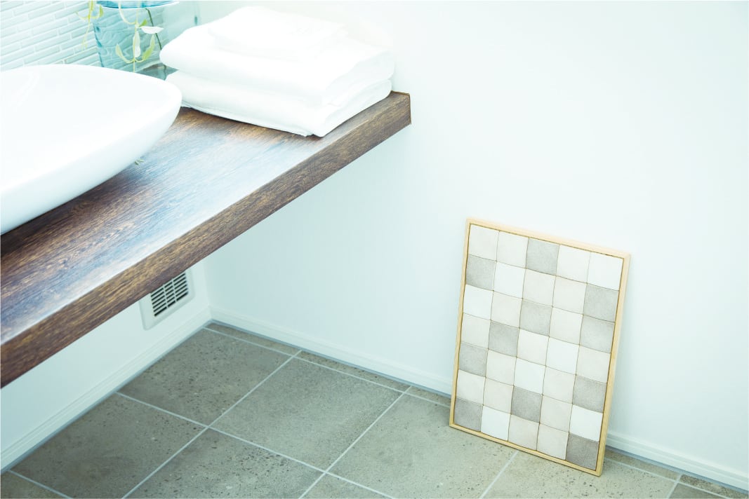 エッグタイルバスマット UFUFU （Lサイズ） | yamacho