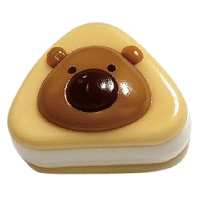 ギモーヴスクイーズ  さんかくふれんずカピバラブラウン(5000660)