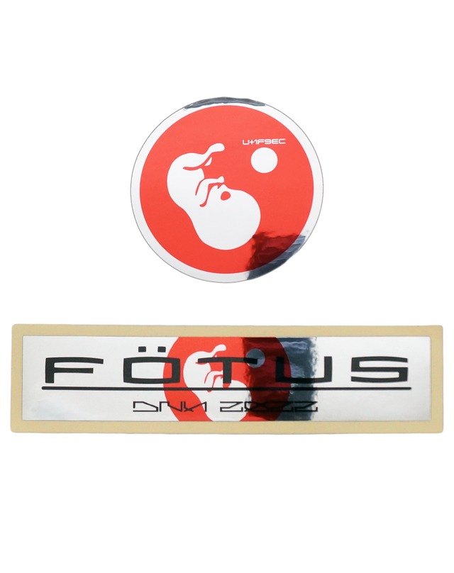 FÖTUS × AIKA ELECTRONICS ステッカー【AB Set】 ／AIKA ELECTRONICS