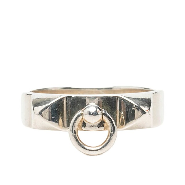 エルメス コリエ ド シアンPM リング 指輪 #56 SV925 シルバー メンズ HERMES 中古