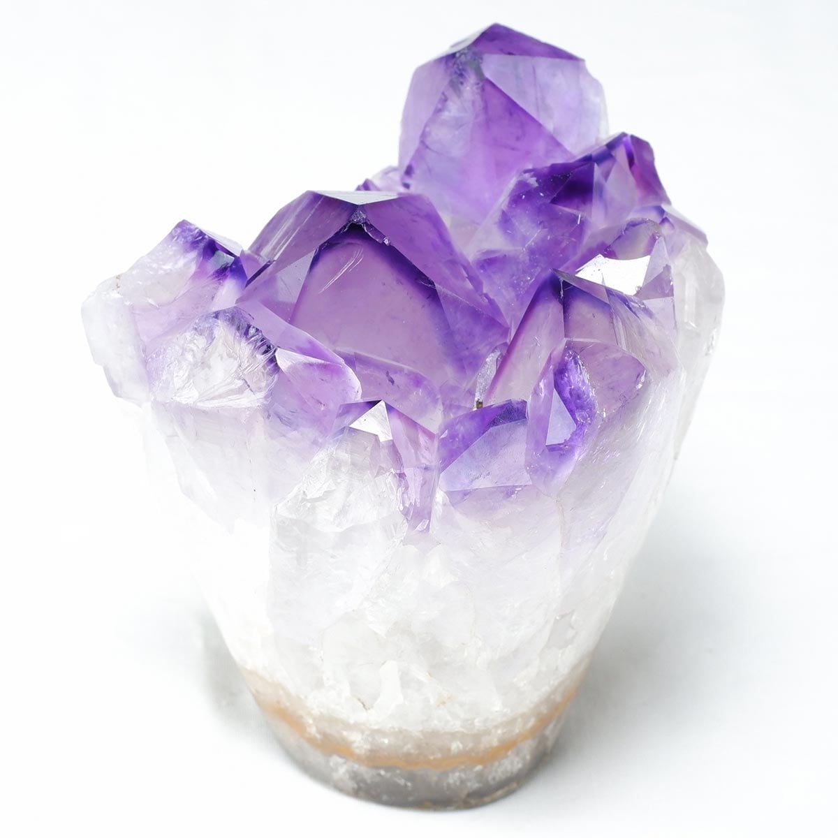 アメジスト クラスター 原石 フラワーアメジスト 花形 置物 一点物282-772