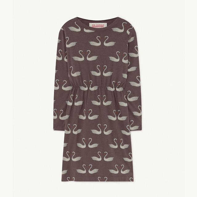 «sale»«即納» THE ANIMALS OBSERVATORY / TAO / Deep Brown Swans Crab Dress