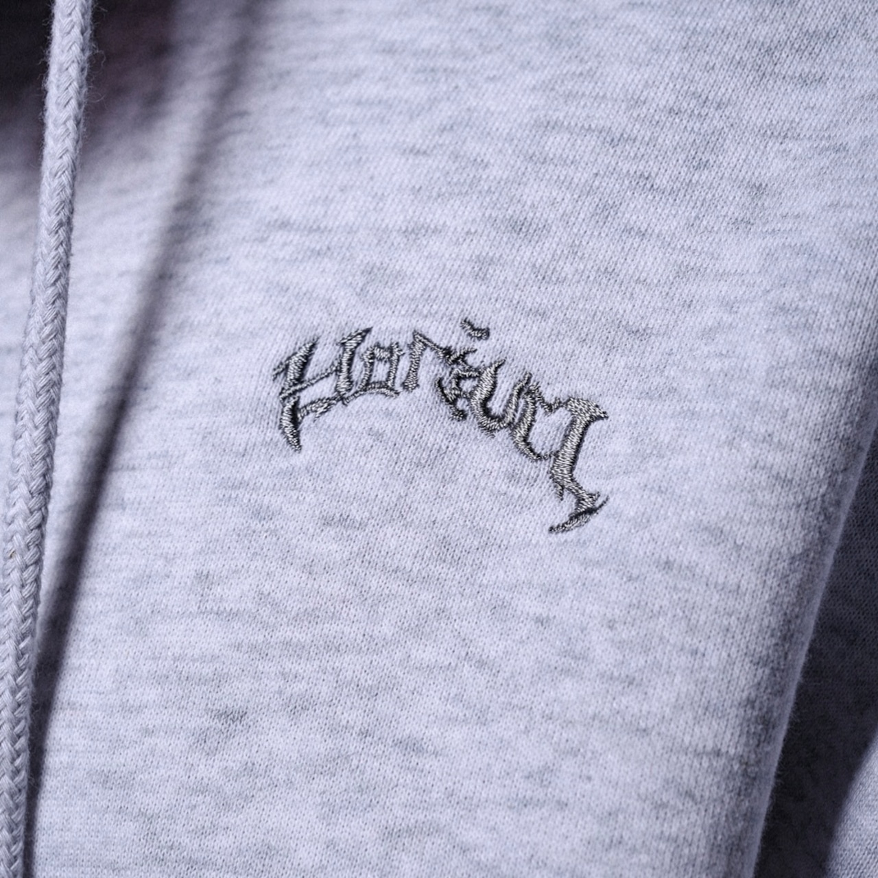 OG SMALL LOGO SHORT LENGTH ZIP HOODIE