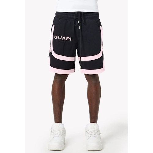 GUAPI / obsidian black sweat shorts V2