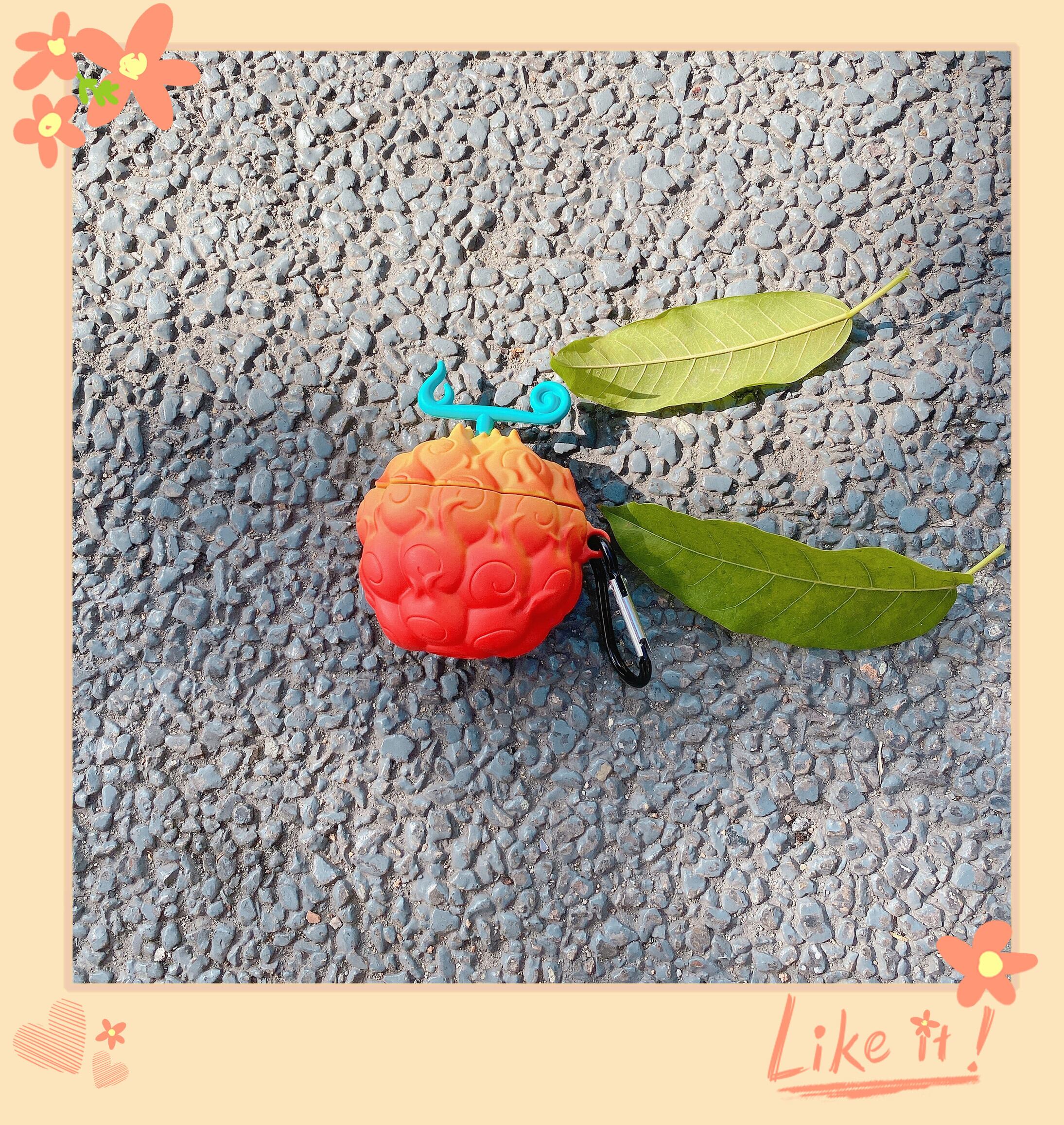 Airpods Pro Airpods ケース シリコン エアーポッズプロ エアポッズ 保護 カバー カラビナ付き Airpodsproケース Airpodsケース ワンピース 悪魔の実 おしゃれで可愛いairpodsケース Apple Watchバンド Iphoneケース専門店 New I