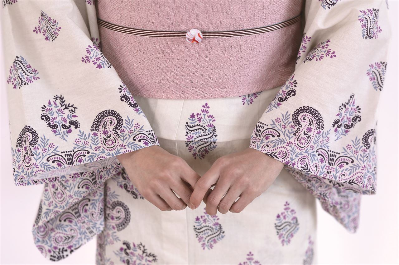兵児帯 「サンドアート」 サクラ 59kimono 2023 | きもの葛西屋