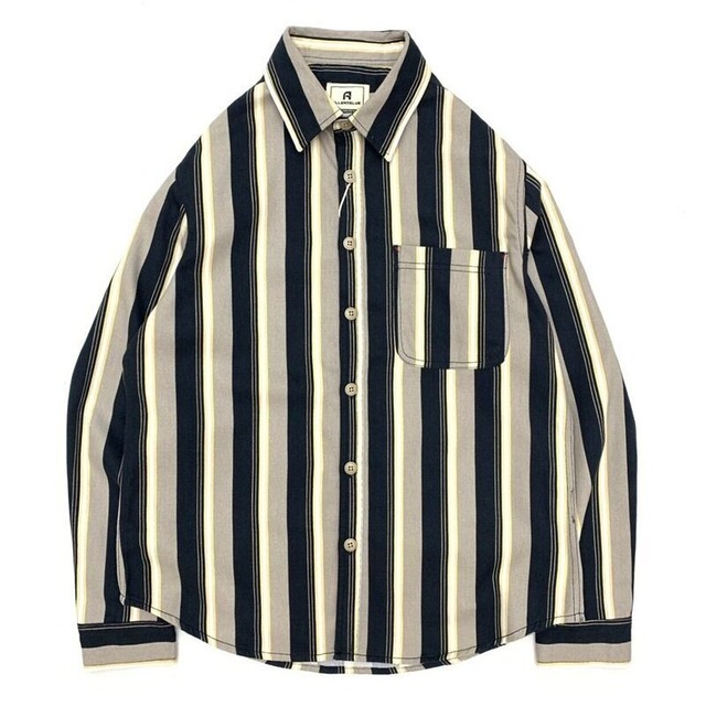 Striped cotton shirt 21137
