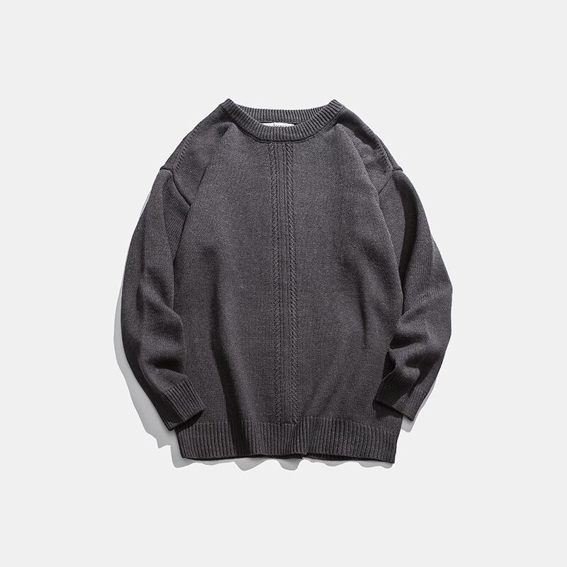 【新作】【送料無料】 Road Vintage Fall / Winter Men's Fine Wool Twisted Turtleneck Sweater Men's Trend All-match Knitwear-Alibaba ウィンター 冬物 ビンテージ hip6-161198636599104