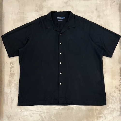 Polo Ralph Lauren "CALDWELL" Silk × Cotton Shirt