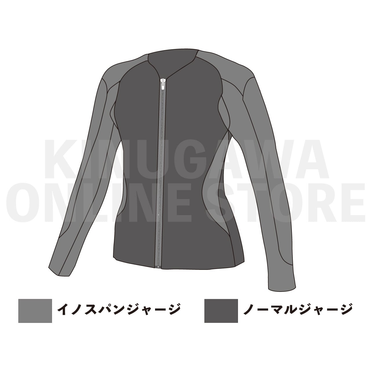 【2025年商品入荷しました】2.5mmジャージジャケット ウィメンズ GULL ガル ウエットスーツ